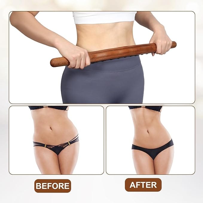 Wooden Massage Stick