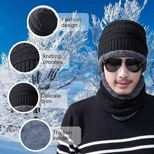 Woolen Cap Set (Unisex)