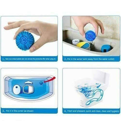 Toilet Cleaning Tablet-Toilet Deodorizer Bathroom Cleaner Tablet Pack of 1 (10pc)