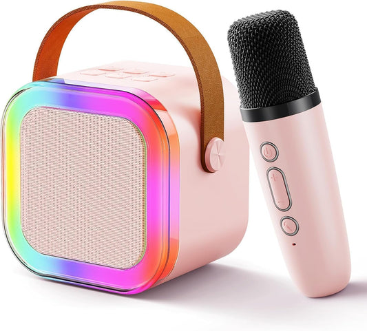 Mini Karaoke Speakers with Wireless Mic