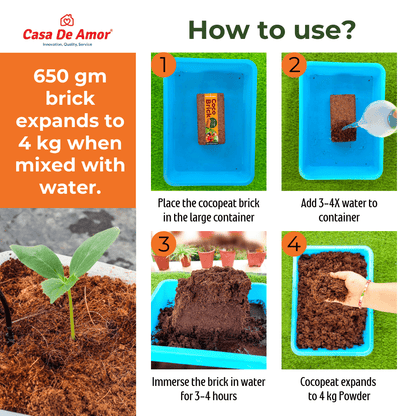 Organic Coconut Coir for Plants