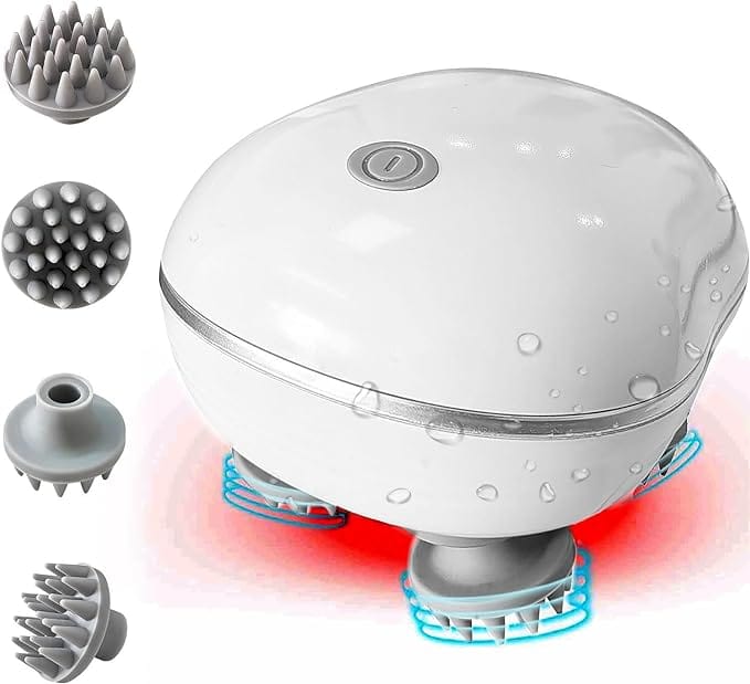 Vibrellaz™ Rechargeable Head Massager For Relaxation