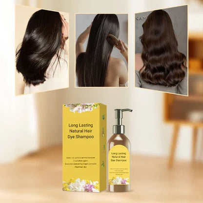 VitaColorzy™ Japanese Long Lasting Natural Hair Dye Shampoo (Pack of 2)