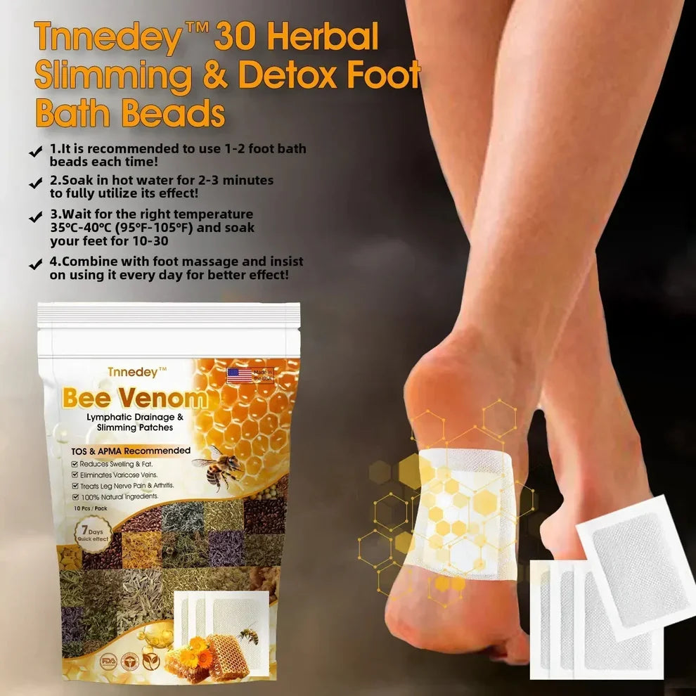 Vee Vesom Lymphatic Daiamage & Sliming Patches (20 Patches)