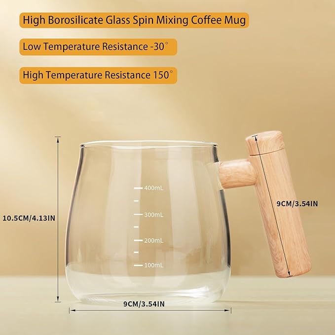 Electric Self-Stirring Coffee Mug