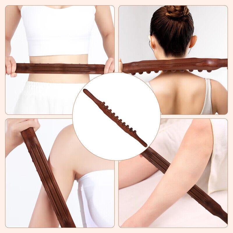 Wooden Massage Stick
