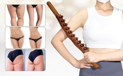 Wooden Massage Stick
